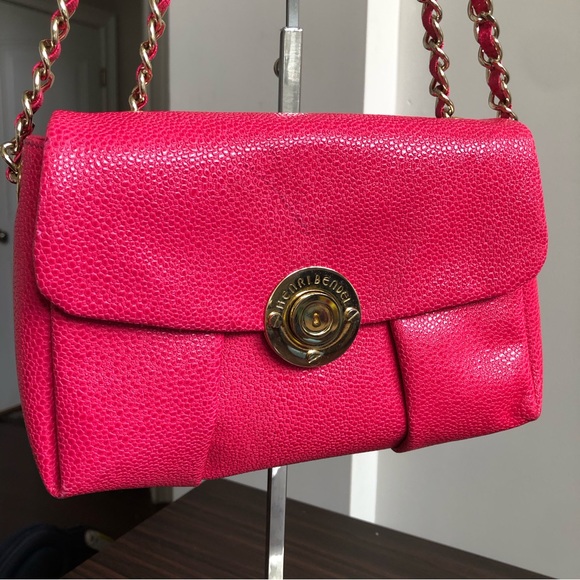 Henri Bendel Hot Pink Cross Body Purse